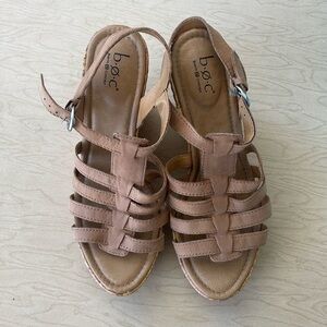 Size 8 wedge sandal. BOC